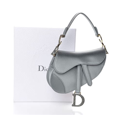 satin saddle bag dior|authentic dior saddle bag.